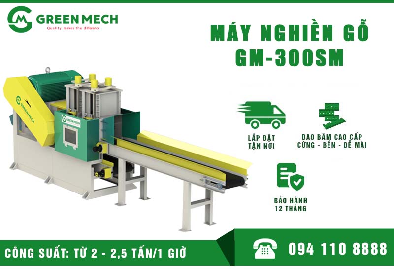 Máy nghiền gỗ mùn cưa
