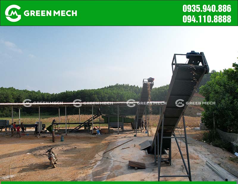 Lắp đặt máy băm gỗ tại Bắc Giang