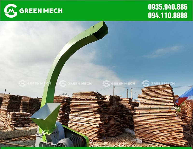 Máy băm dăm gỗ 3 tấn tại Đà Nẵng