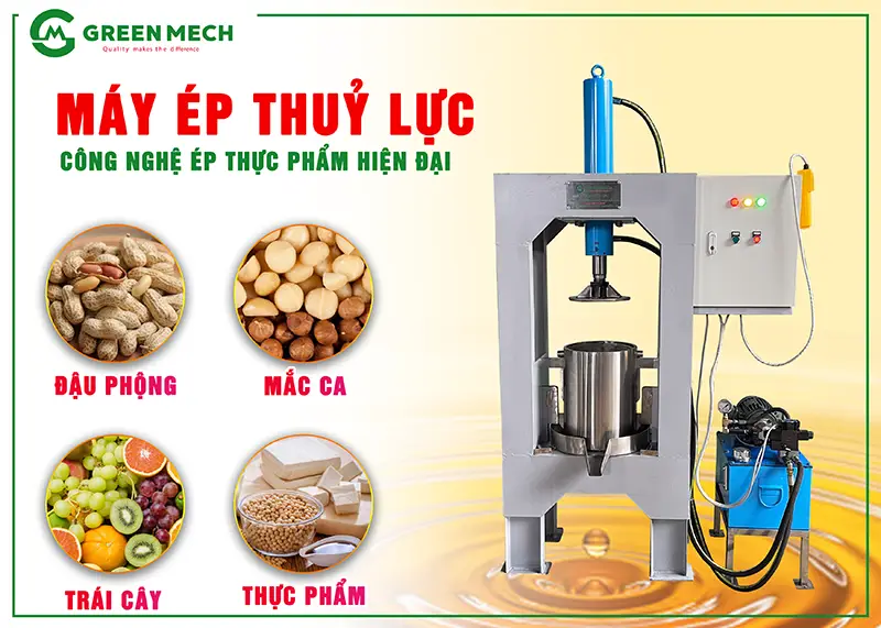 Máy ép thủy lực GREEN MECH chất lượng cao