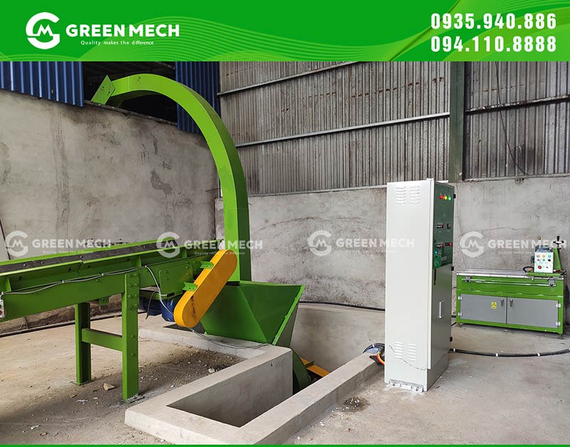 Máy băm gỗ GREEN MECH chất lượng cao
