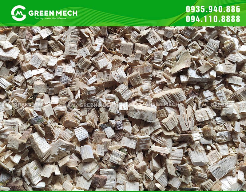 Dăm gỗ thành phẩm đạt chuẩn xuất khẩu