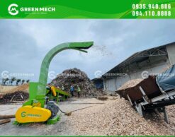 Chuyển giao máy băm gỗ 5 tấn tại Bình Định