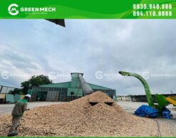 Máy băm dăm gỗ 5 tấn chất lượng cao