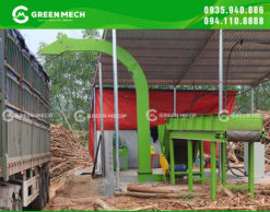 Máy băm gỗ 10 tấn tại Quảng Bình