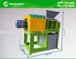 Kích thước nhỏ gọn của máy nghiền 2 trục mini 70kg