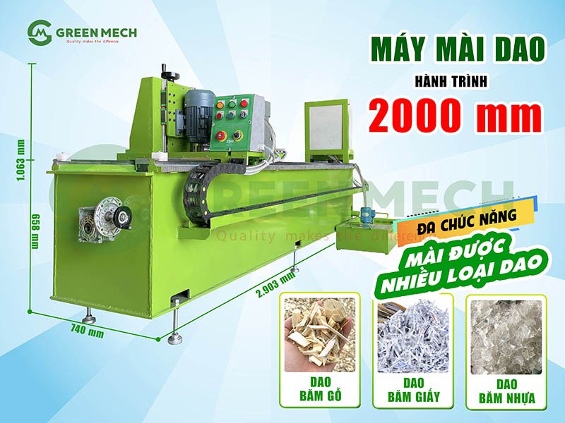 Máy mài dao hành 2000 mm Máy mài dao hành 2000 mm