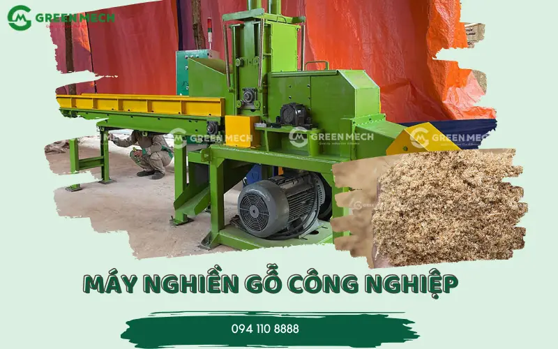 Máy nghiền gỗ công nghiệp