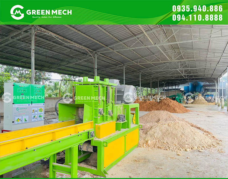 Máy đã được lắp đặt và đưa vào hoạt động ổn định